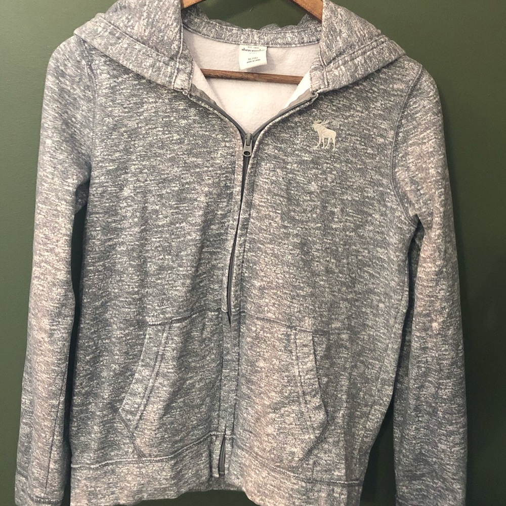 Youth Abercrombie zip up hoodie